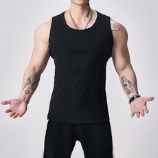 【OniWear】厚磅彈力背心 吊嘎 百搭 健身 雙縫線