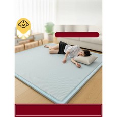 폭신한 순면 침대패드 슈퍼싱글 누빔 고정 매트리스패드, 6. 와플 그레이, 150x200