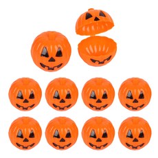 인밸 할로윈 미니 호박 수납통 간식포장 호박바구니, 10개