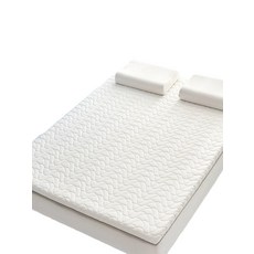 매트리스 돌침대용 라텍스 접이식 사계절 흙침대 침대, 1cm, (약 9cm) 라텍스 매트리스 - 화이트