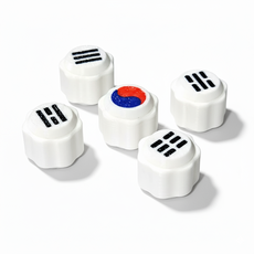 공기 놀이, 태극기, 1개