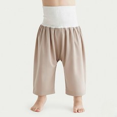 HO-OH 아기 입는 방수패드 유아소변훈련 배변훈련 바지, 베이지, 1개