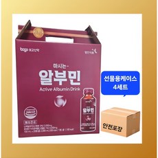 영진약품 마시는 단백질 알부민 파손방지안전포장, 80개, 100ml