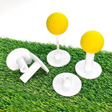 골프고무티 실리콘티 고무티 티꽂이, 1개, 화이트