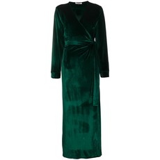 길다앤펄 롱 실크 가운