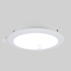 바이글로브 LED 매립등 슬림 방수형 타공 125mm 15W 주방매립등, [01] 주광색 6500K, 1개