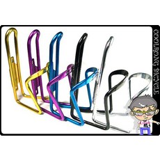 COOLRONG BICYCLE 鋁合金水壺架, 1個, 黑色
