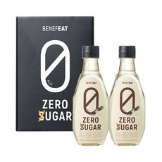 [선물세트] 베네핏 제로슈가 알룰로스 바닐라 시럽, 2개, 540ml