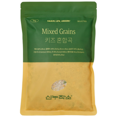 키즈 혼합곡 | 어린이잡곡 키즈잡곡 이유식잡곡 성장기잡곡 소포장 [원산지:상세설명에 표시], 1개, 1kg