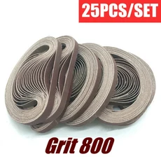 25 개/대 10330mm/15452mm/13457mm 샌딩 벨트 P40-P1000 연마 스크린 밴드 나무 연삭 연마, 02 20X520MM, 03 800