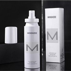 MINSHZEE 茗希芝 定妝噴霧 100ML 白瓶 水光亮面 控油保濕 持久妝容, 1個, 白瓶 [水光亮面] 定裝噴霧
