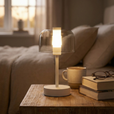 르엘 노아 램프 무선 LED 침실 조명 수면등 무드등, 화이트