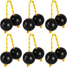 6피스 Aslatua 리듬 쉐이커 아프리카 샌드 볼 카샤카 타악기 성인 청소년 초보자용, 6피스 Aslatua 리듬 쉐이커 아프리카 샌드 볼 카