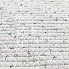 돗투돗x마롤로뜨 아기 침대패드 이불매트 신생아패드 30수 순면 유아 논슬립, 돗프렌즈_30수 순면 논슬립 패드, 1개