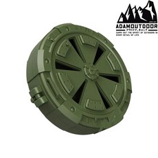 ADAM 戶外戰術蚊香盒/蚊香盒 ADMCH-RP01, G 軍綠