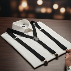 더이케이 멜빵 고급멜빵 베이직 클립 세트 서스벤더 블랙 WFLW4C2 jun+4685QJ