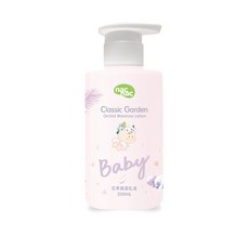 nac nac 桃園小太陽 果漾花萃保濕二合一洗沐慕斯 洗髮沐浴泡泡露, 1個, 花萃保濕乳液200ml