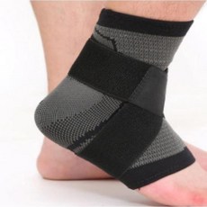 배드민턴 발목보호 기능성 탄력 스트랩 탄성 농구 서포트 뒤꿈치 앵클, 그린 BL10485