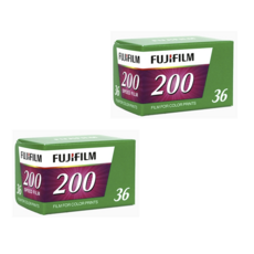 [필름2롤]후지필름 후지 200 36컷 컬러필름 고래사진관, 1세트, 필름 2롤