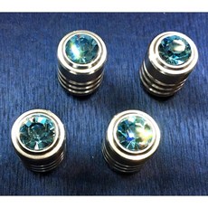 圓夢工廠 Toyota Alphard RAV4 Wish Sienta 氣嘴蓋 輪胎帽 輪胎充氣口 出風口蓋 自用送禮, 輪胎帽 藍鑽, 1個