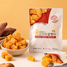 쫀득쫀득 해남 꿀고구마말랭이 무첨가 어린이 건강간식, 60g, 5개