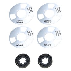 메탈 릴 카세트 DIY 음악 컬렉션 홈메이드 메탈 릴 개인 맞춤형 녹음과 호환되는 릴 카세트 제공, Silver