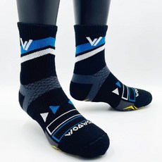 四向止滑 能量激發登山襪 中高筒 羊毛登山襪 運動襪 機能襪, 1個, XL(28-30cm)天空藍