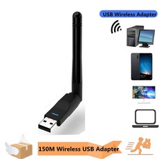 50MBPS MT760 미니 USB WIFI 어댑터 2.4GHZ 무선 네트워크 카드 802. B G N 수신기 셋톱 박스 RTL8 88 용 LAN 동글, MTK7601 Chip, 2. MTK7601 Chip, 2) MTK7601 Chip, 1개