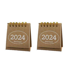 베르트폴 2024 미니달력, 2개, 크라프트