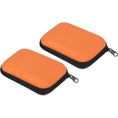 파티킬 다트 케이스 2개 세트 다기능 EVA 휴대용 저장 메시 포켓 포함 팁 플라이트 액세서리용 핑크, 주황