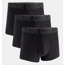 언더아머 UNDERARMOUR 남자 속옷 1387418-001 퍼포먼스 Tech 테크 3인치 Boxerjock® 3팩 드로즈 언더웨어 팬티 STS