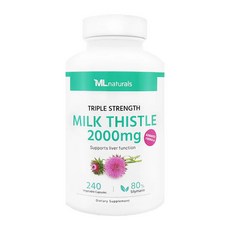 마이라이프 트리플 스트랭스 밀크씨슬 2000mg 240캡슐, 240정, 1개