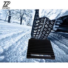 자동차 체인 직물 스파이더 타이어 플라스틱 스노우 미끄럼 방지 패드 BMW F30 F10 E46 E39 E90 E60 X5 E53 F20 메르세데스 벤츠 W204 W211 아우디, Black, 1개