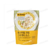 노브랜드 홈스타일 크림 스파게티 소스 400g X 4개입, 5개
