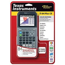 Texas Instruments TI-84 Plus CE 실버 그래핑 계산기, Texas Instruments TI-84 Plus C
