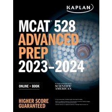 (영문도서) MCAT 528 Advanced Prep 2023-2024: Online + Book Paperback, Kaplan Publishing, English, 9781506276786