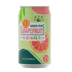 東方 葡萄柚綠茶 3%果汁, 24個, 340ml