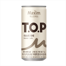 티오피 마스터 라떼, 200ml, 18개