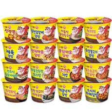 오뚜기 양이 20% UP되어 더 든든한 컵밥 22종 골라담기, 222g, 1개