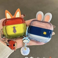 주토피아 에어팟 1/2/3/4세대 케이스, 1개, 주디 홉스, airpods Pro1/Pro2