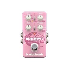 TC Electronic BRAINWAVES 피치 시프트 스튜디오 등급 알고리즘 4개의 옥타브 듀얼 보이스 및 획기적인 매시 풋스위치가 있는 탁월한 피치 시프터, TC Electronic BRAINWAVES 피치 시프, 1개