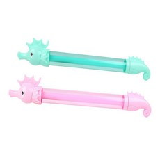 可愛水槍 兒童戲水玩具 安全無毒材質 操作簡單 輕巧便攜, 海馬, 1個