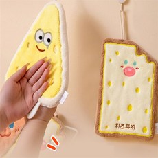 썸레이마켓 음식 모양 고리핸드타올 핸드타올답례품, 케이크, 케이크, 1개