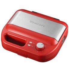 [ ] & (VWH-600-R) [ 2 비탄 토니오 공식 와플 핫 샌드 베이커 새로운 컬러 등장