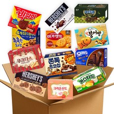 가용비 대용량 과자 선물 사무실 아이들 직장인 간식 한박스 세트, 오레오씬즈초코 84g