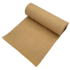 環保牛皮紙蜂巢紙捲30cm x 30M 立體緩衝包裝材料 禮品保護 搬家防震 花束包裝, 牛皮色, 1個