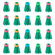 TTFdacai 수족관 교체용 물고기 산란 대걸레 20개 사육자 대걸레 플로팅 물고기 산란 사육 대걸레 어항 수족관 튀김 숨기기 장식용 (랜덤 색상), TTFdacai 수족관 교체용 물고기 산란 대걸레 20