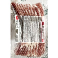 음식점 식자재용 냉동베이컨(에쓰푸드 7mm 500g)
