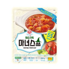 오뚜기 LIGHT JOY 채소가득 마녀스프, 250g, 1개