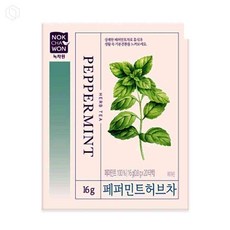 [오늘의택] 페퍼민트 허브차 20티백 허브티백 사무실